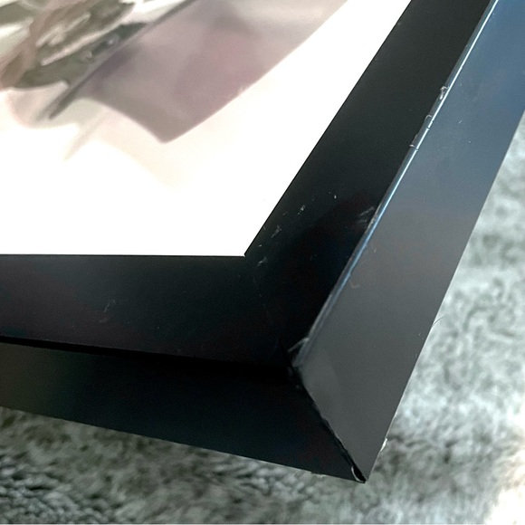 Frenchie Etched Glass Box Frame ◈ Monsieur Dapper Bow Tie Hat - Picture 4 of 4